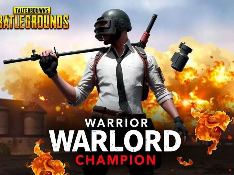 PUBG Warlord Warrior Champion Official Cover – Desi Themed Battle Royale Game India